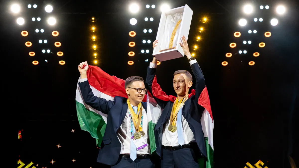 Történelmet írtak a magyar informatikusok a szakmák Európa-bajnokságán